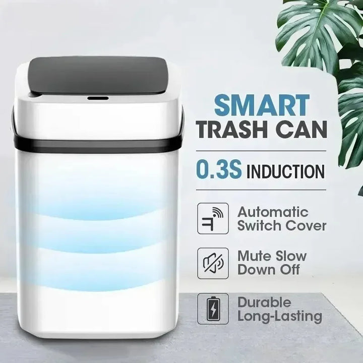 13L Bathroom Touch Trash Can In The Toilet and kitchen